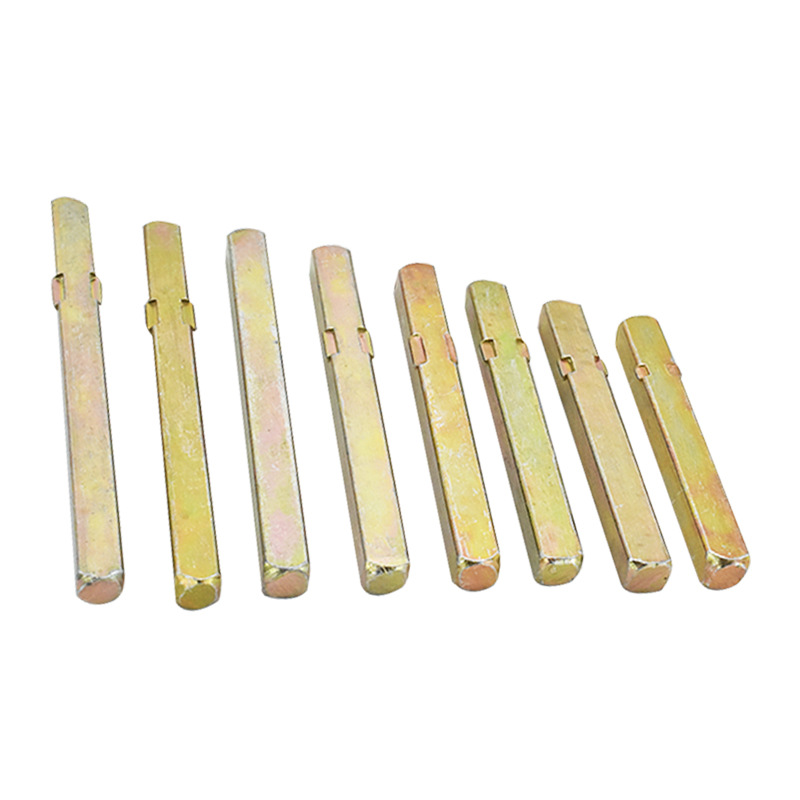 Door Lock Accessories Handle Accessories Insert Core Square Steel Door Handle Accessories Rectangular Bar Square Iron Drive Rod Square Shaft Tube Item Picture