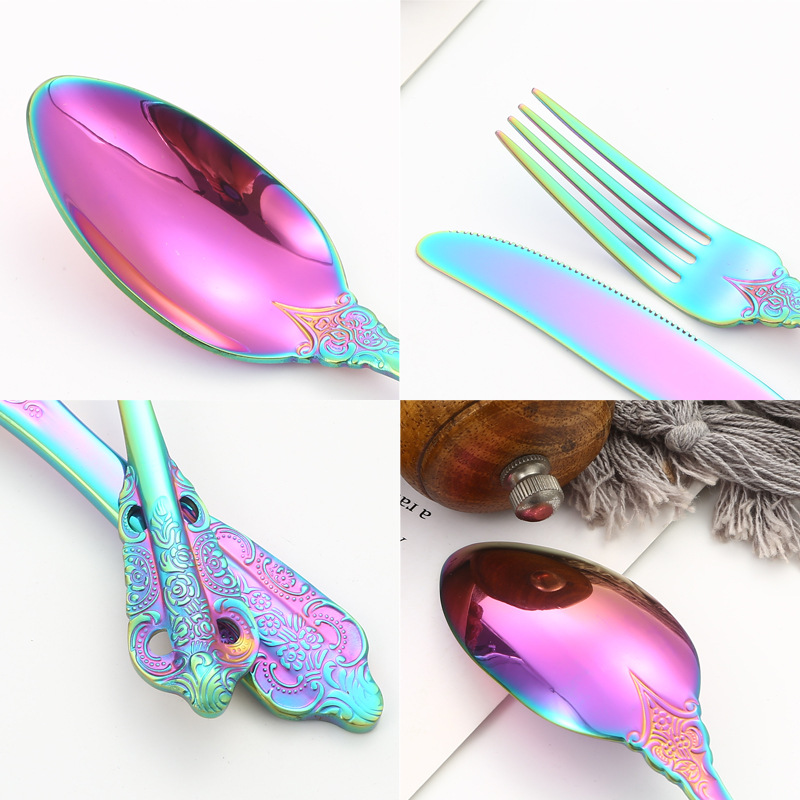 刀叉勺套装实物图