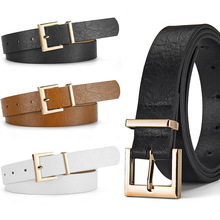 2024韩版小众设计复古腰带女新款牛仔裤装饰棕色星星高级感pu皮带详情16