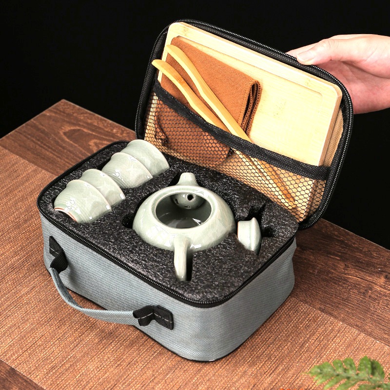 紫砂功夫茶具细节图