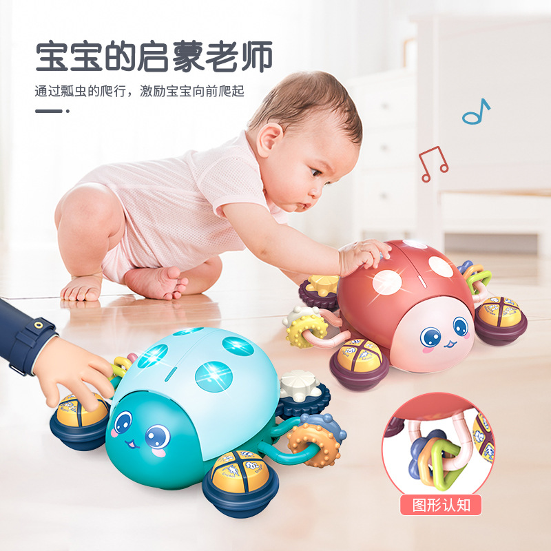 Cross-border ladybug baby early education Machine, Music multi-functional baby story machine, 0-3 years old children's early education and intelligence toy Specification image
