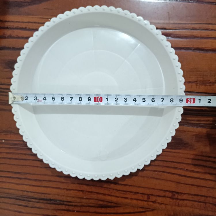 220x30 white flowerpot support, flowerpot pad, flowerpot bottom pad, tray, 1 yuan supply wholesale, 2 yuan supply details Picture