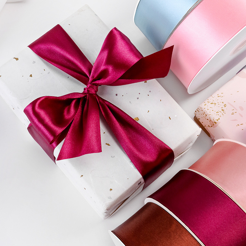 Factory wholesale of 4cm cake ribbons, wedding ribbons, handcrafted rose ribbons, bows, flower ties Specification image