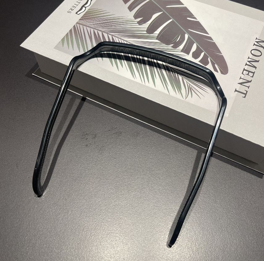 Stock Cross-Border New Curly Thick Hair Head With Hair Retainer Invisible Hair Band Medium Thick Curly Hair Item Picture