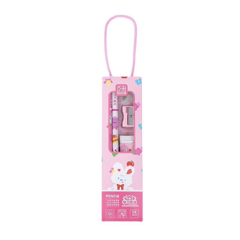Student creative prize opening graduation season gift Portable stationery set gift box kindergarten birthday companion gift T Item Picture