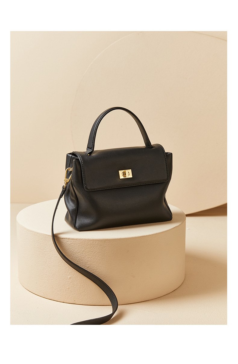 2025春夏新款头层牛皮通勤手提单肩复古简约大容量女包箱包皮具男士包袋详情20