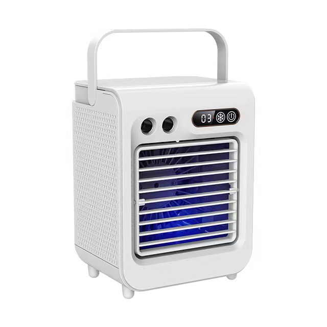 20354 2000 mah lithium battery Mini desktop spray home moisturizer handheld portable humidifying cooling fan