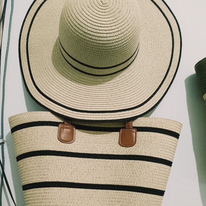 草编包女斜跨时尚/包包女草编文艺/草编包/儿童编制包/国风复古挎包产品图