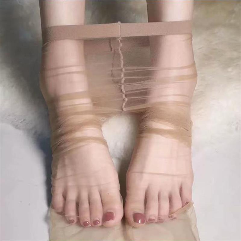 Sock stall, one-piece consignment, pineapple stockings, silk stockings, women's thin anti-hook silk pantyhose, spring and summer invisible black flesh-colored slimming leg wonder, one-piece consignment, pantyhose Specification image