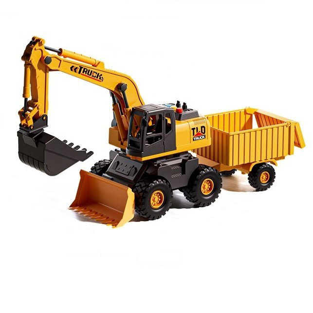 Extra-large excavators, toy cars, boys' excavators, dump trucks, trucks, transport engineering vehicles, children's cranes, forklifts Item Picture