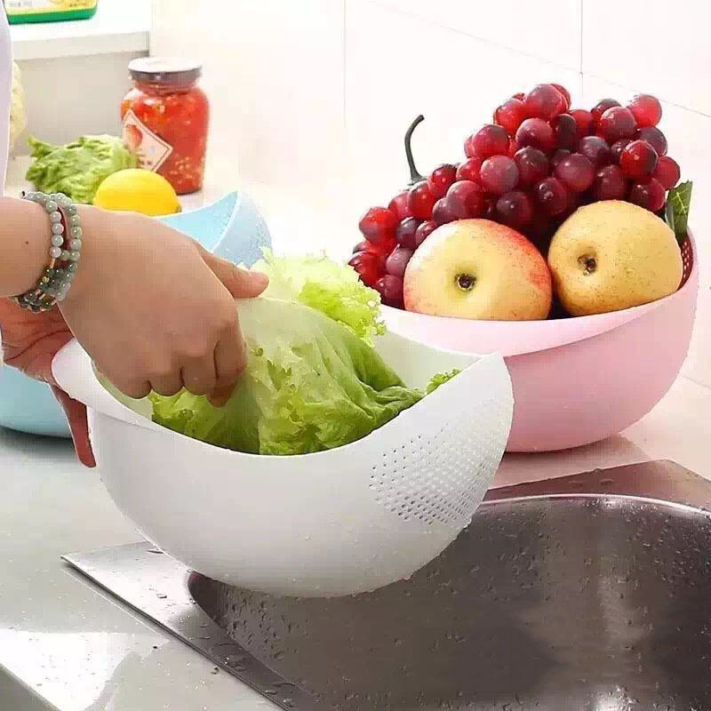 مسحوق الأرز سميك (رقم متوسط) للمطبخ المنزلي بالجملة في سلة إسفلت من البلاستيك