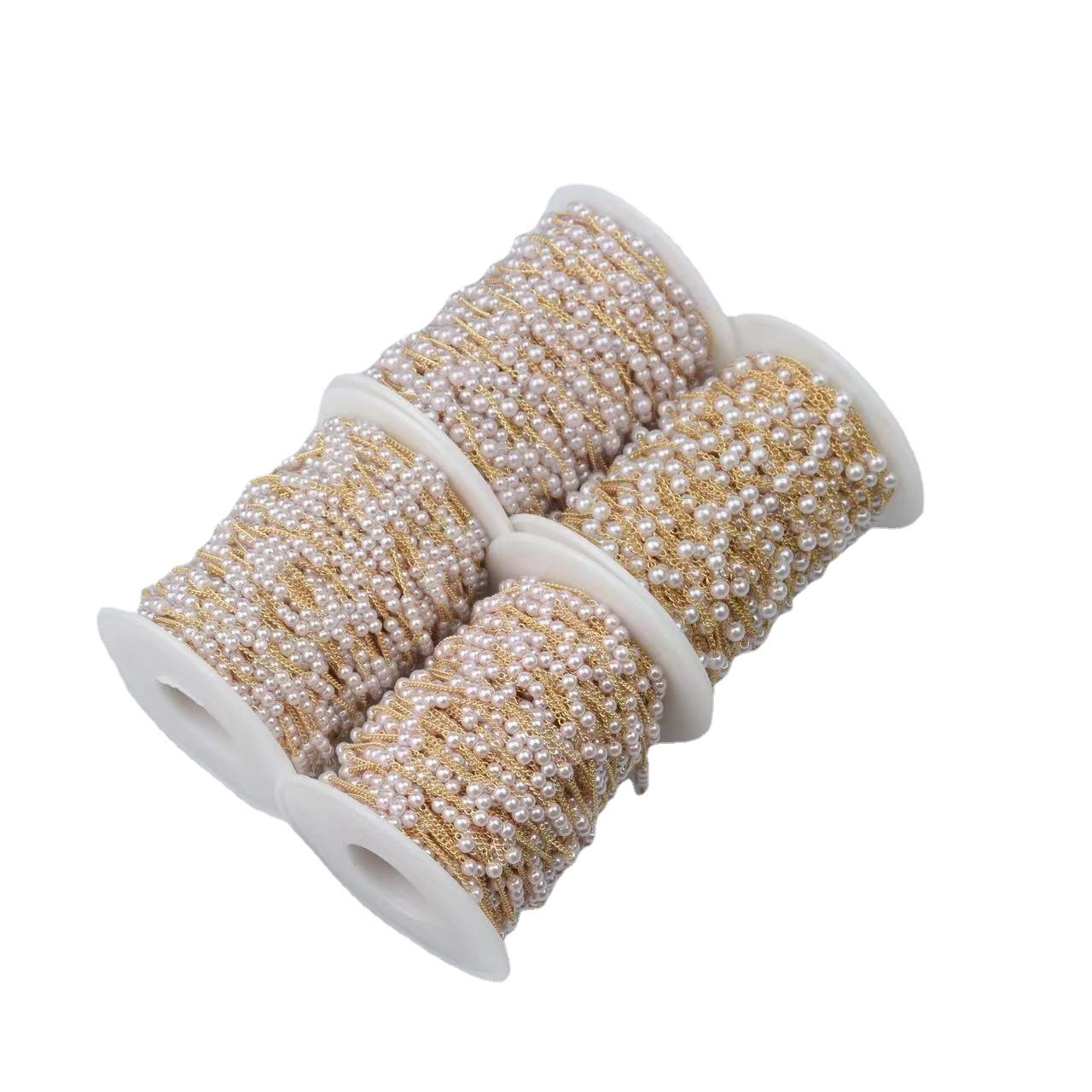 隔断珍珠链d白底实物图