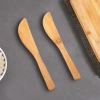 Bamboo Western restaurant bamboo knife, bread knife, dessert cream spatula, spatula, cake knife, knife and fork, tableware, baking spatula Specification image