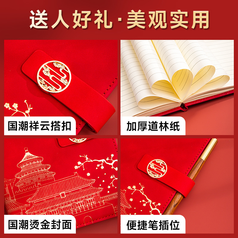 National trend notebook gift box set, business a5 work notebook, souvenir, high appearance level wholesale notebooks and notepads customization Application Scenario
