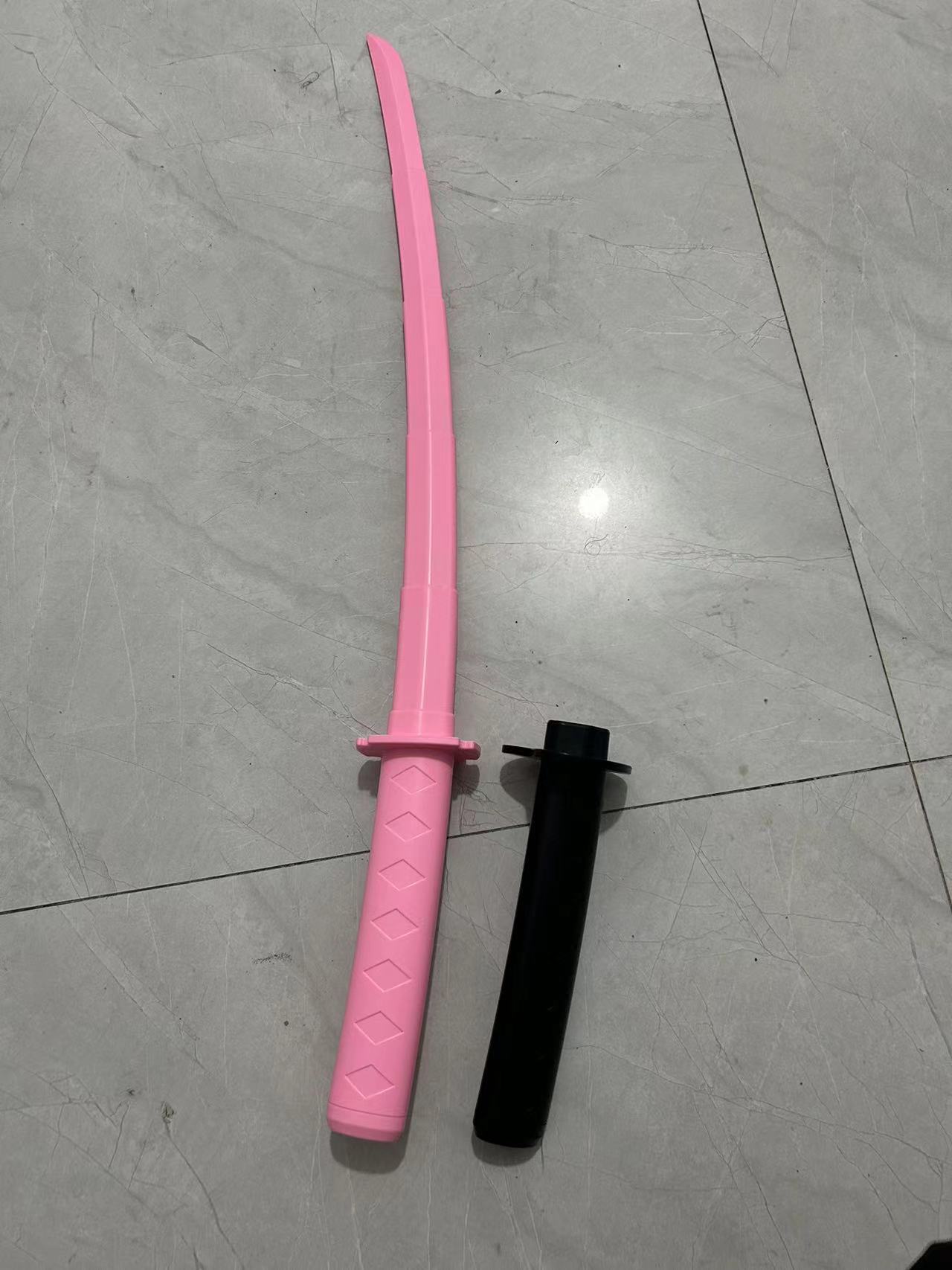 Cross-Border Gravity Telescopic Spiral Sword Radish Knife Telescopic Knife Toy Samurai Telescopic Decompression Rotating Trend Toy Specification drawing