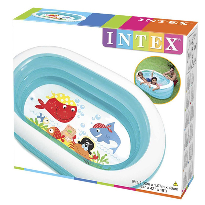 intex/57482/椭圆水池儿童白底实物图