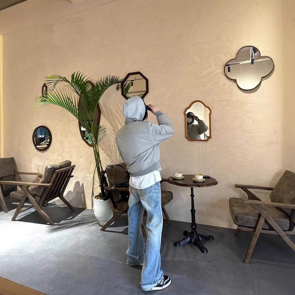 男士牛仔裤实物图