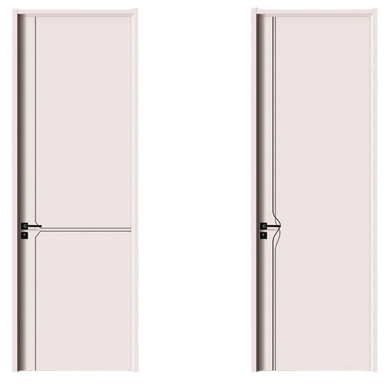 Wooden Door Manufacturers Can Customize The Flat Sliding Door For Rental Room Hotel Home Bedroom Room Set Of Doors Application Scenario