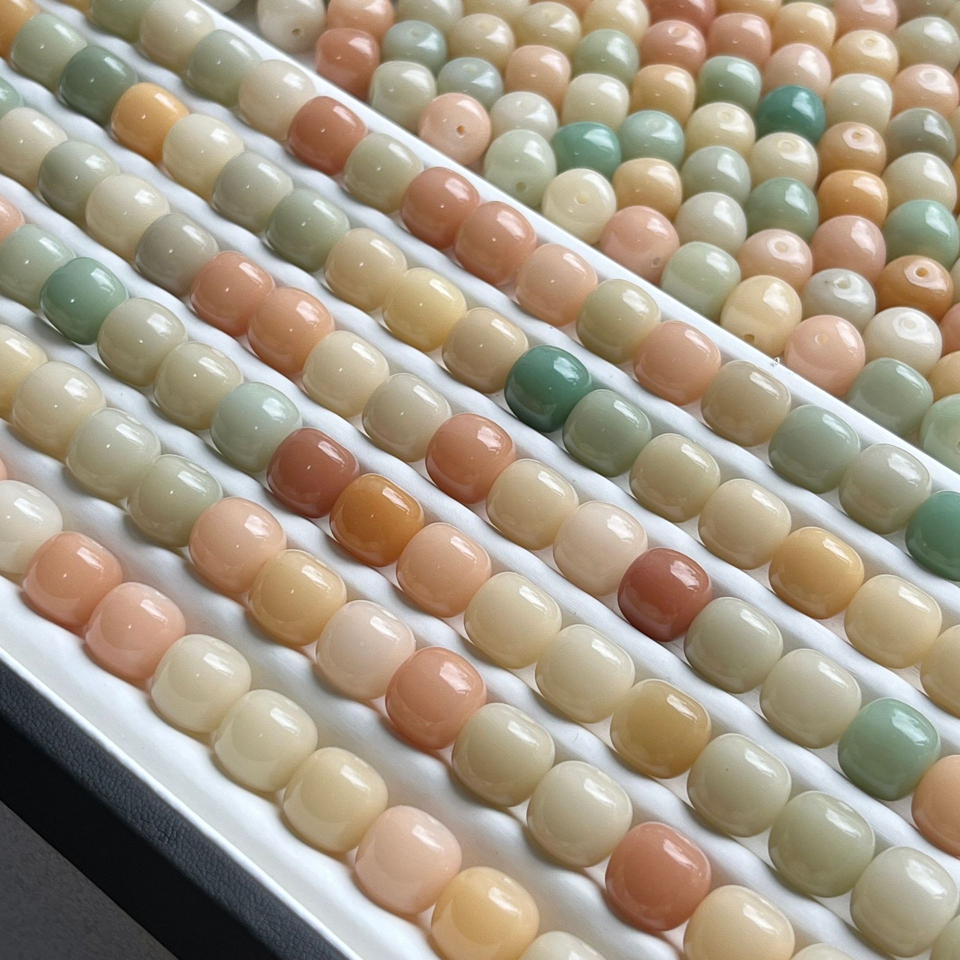 Live Source Boutique Bodhi Loose Beads Diy Hand String High Throw Bodhi Accessories With Beads Buddha Beads Play Wholesale Specification drawing