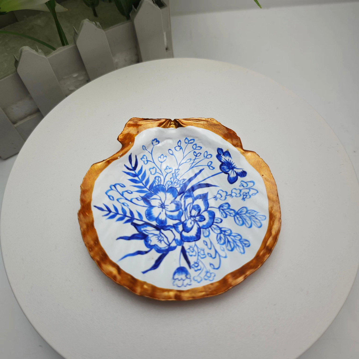Amazon 2024 Bestseller Cross-Border New Products: Beach Art Decorations, Scallops, Shells, Handicrafts And Ornaments, Wholesale From The Manufacturer Specification drawing