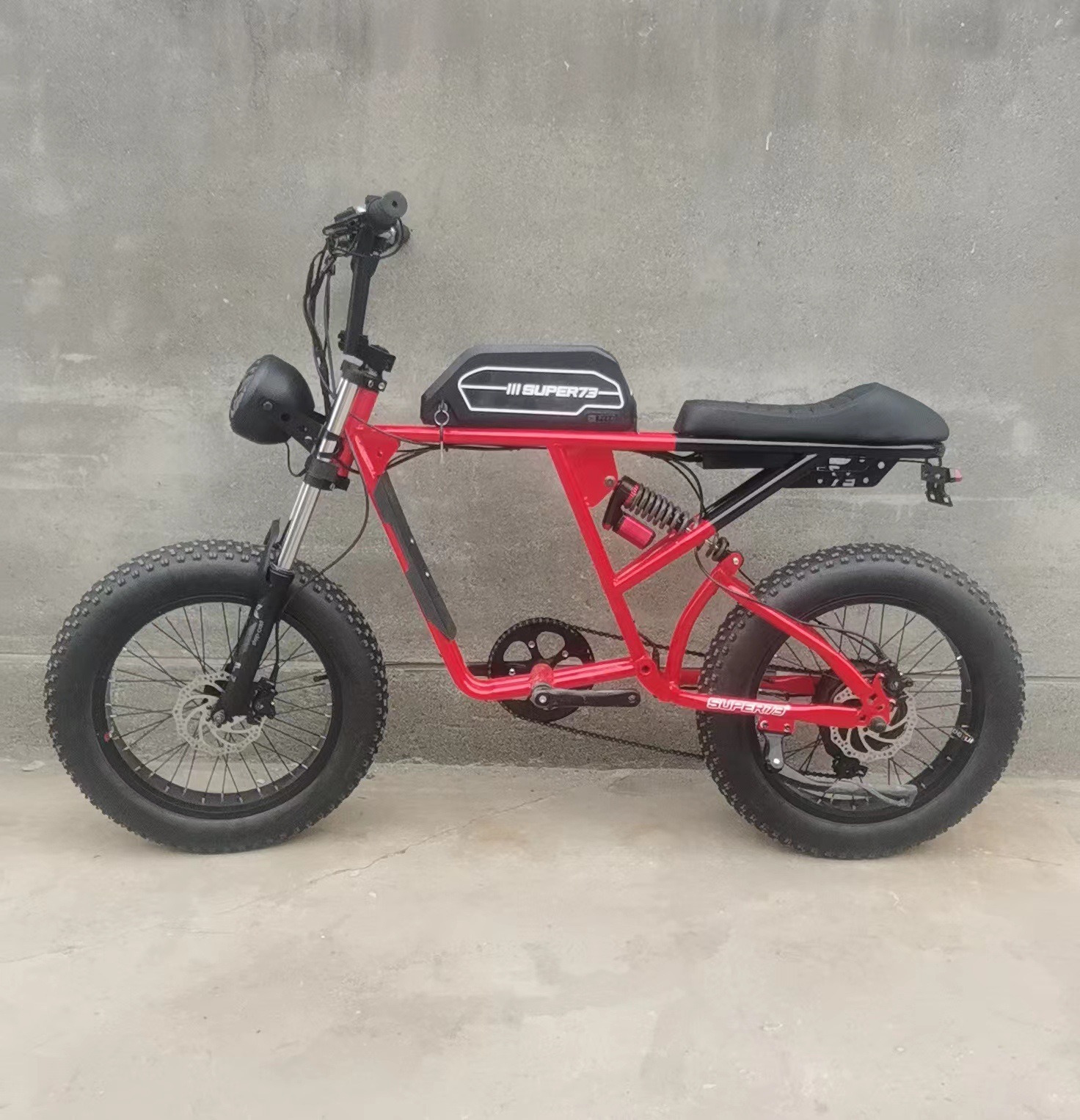 20 Inch Fat Tire Snow Electric Bicycle Variable Speed Folding Power Beach Lithium Electric Mountain Bike Source Factory Item Picture