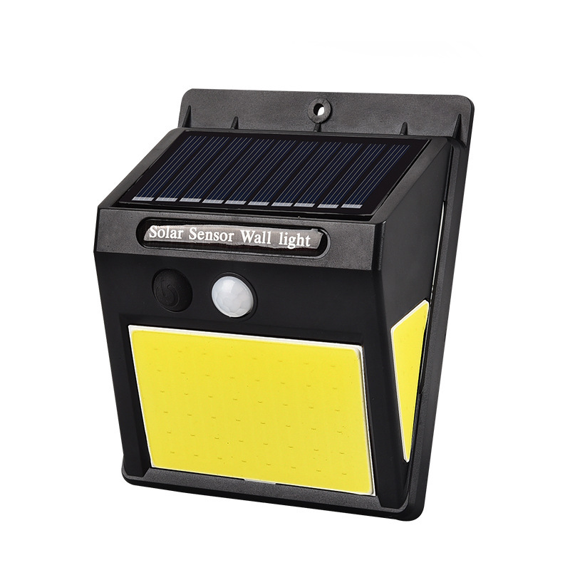 Solar Wall Light Human Body Sensing Outdoor Waterproof Landscape Garden Light Garden Wall Lighting Street Light Application Scenario
