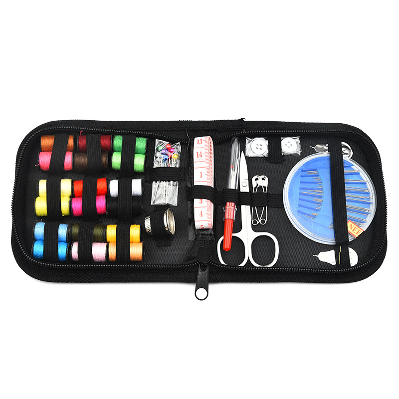 The manufacturer has Oxford cloth 18-color sewing kits in stock, household portable sewing tools, sewing sets and sewing boxes Item Picture
