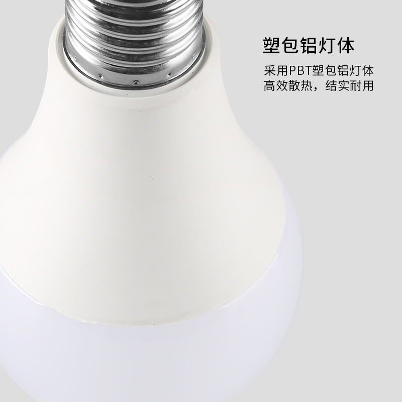 LED球泡灯实物图