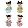 "National Trend Xi 'an Hanfu Girl Cultural and Creative 2024 New refrigerator Magnet Magnetic Birthday Gift Ancient-style doll Creative Magnetic tile. Item Picture