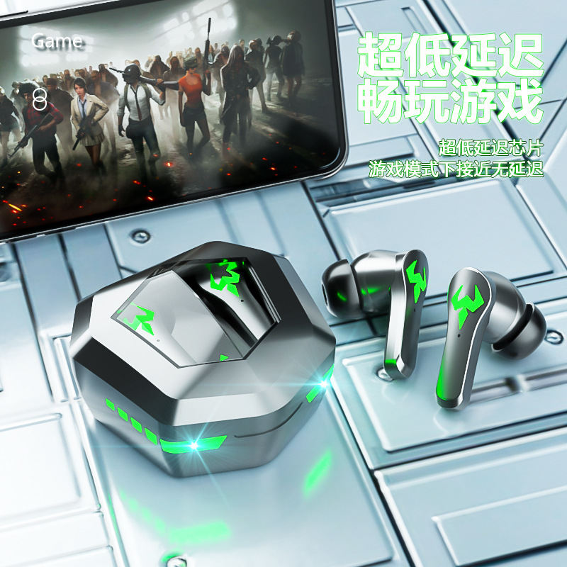 The new cross-border N35 gaming Bluetooth headphones are wireless in-ear low-latency and low-power gaming Bluetooth headphones (tws) Specification image