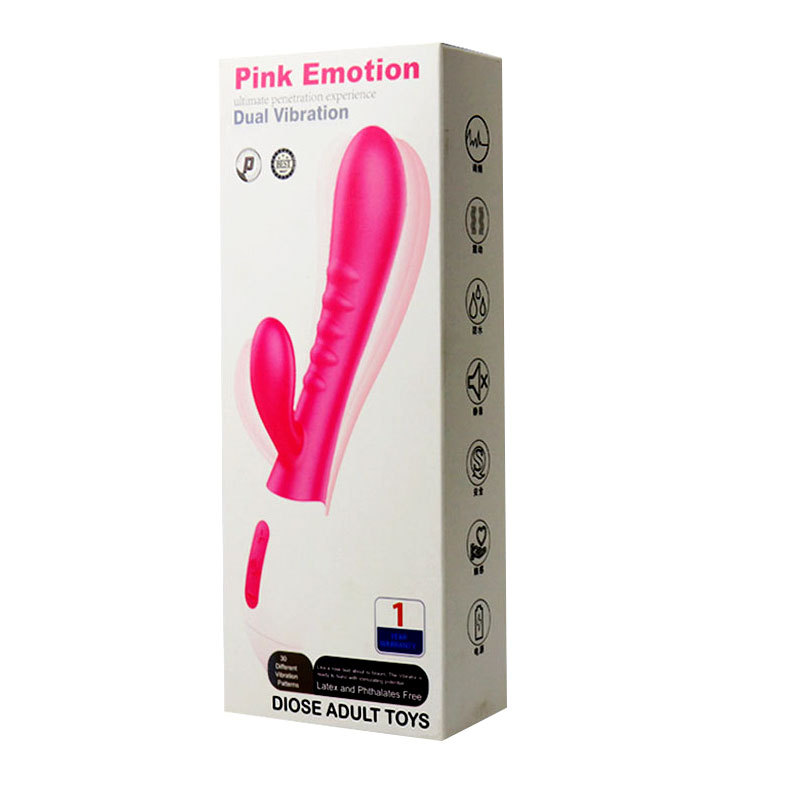 Adult AV stick Women's G-spot vibrator Rabbit double head vibrator double motor sex massage stick Specification drawing