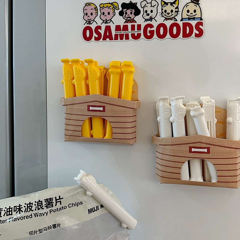 Snack food clip sealing clip Cartoon cute sealing clip Sealing clip multi-functional sealing strip clip plastic bag clip