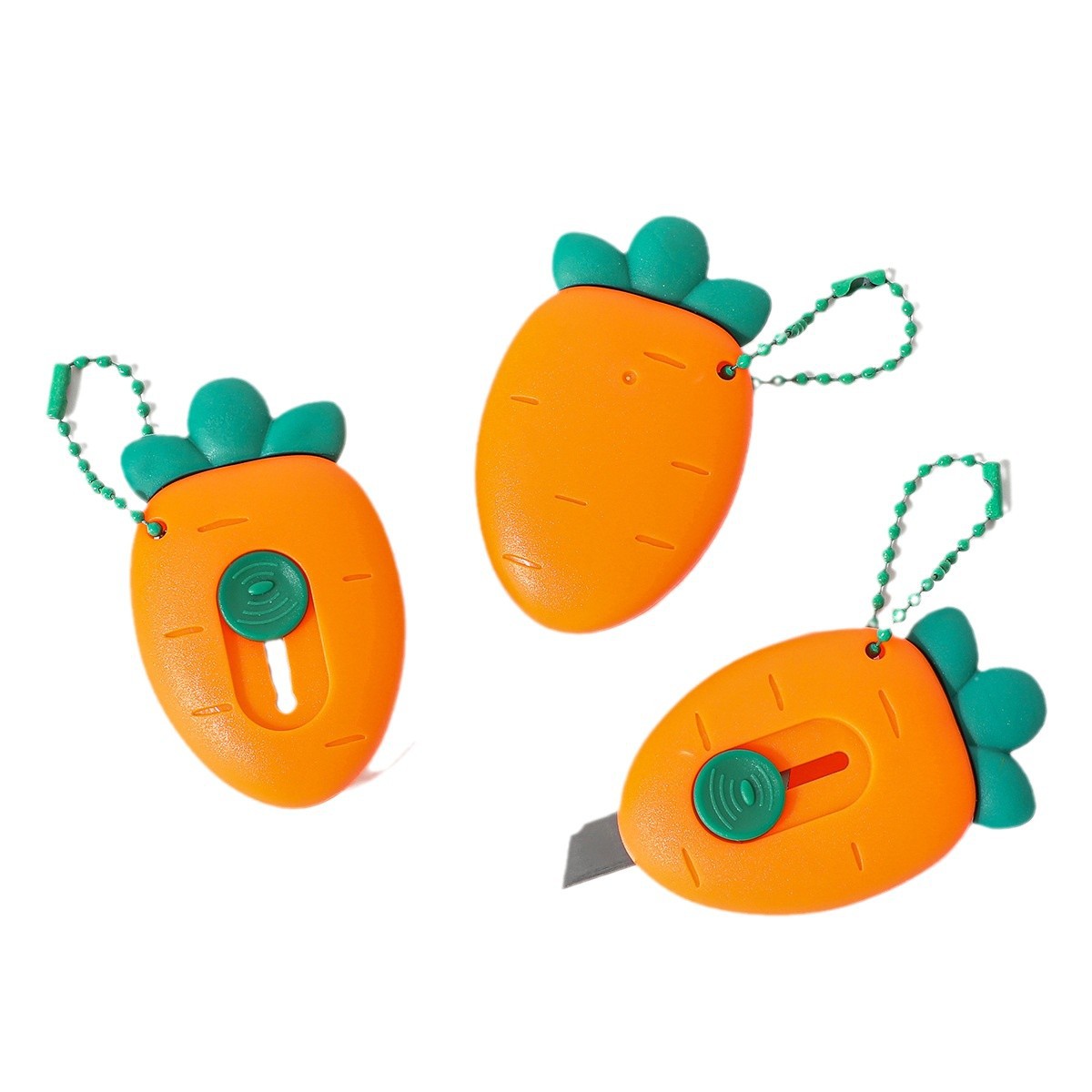 Mini utility knife, fruit-shaped, paper cutting, package opening, cute student utility knife, portable unboxing, stationery, handmade knife Item Picture