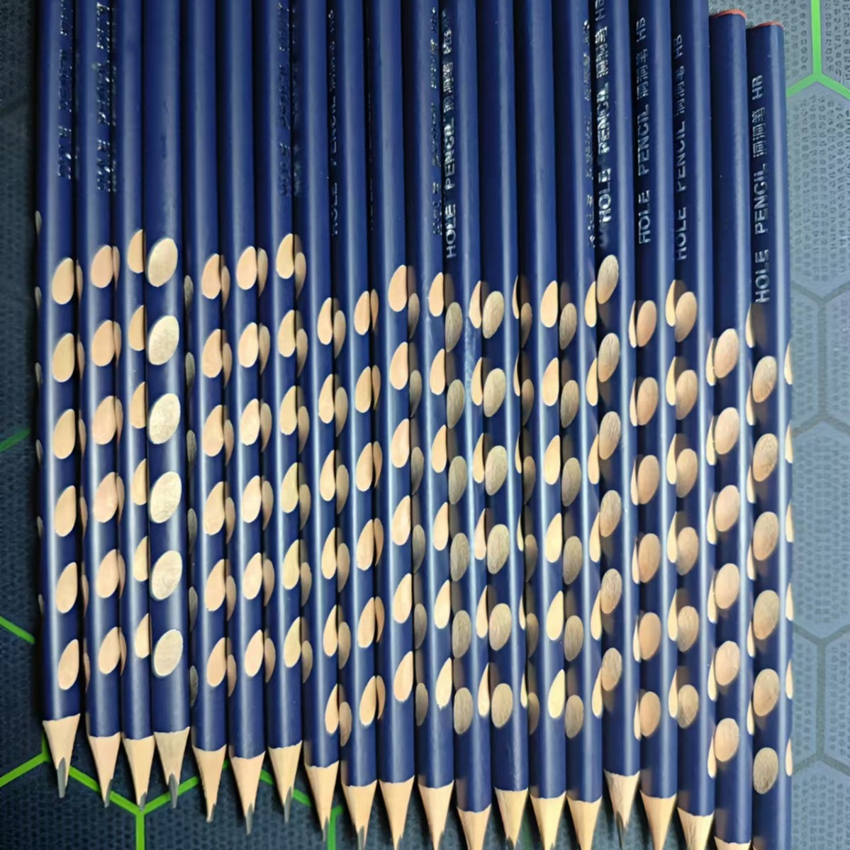 铅笔/自动铅笔/三角铅笔/塑料彩色铅笔/塑料彩色笔杆铅笔细节图