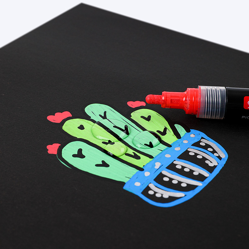 Chendi Stationery Writing Marker Wholesale Students Hand-Painted Ceramic Marker Painting Album Doodle Pen Color Water-Based Acrylic Marker Application Scenario