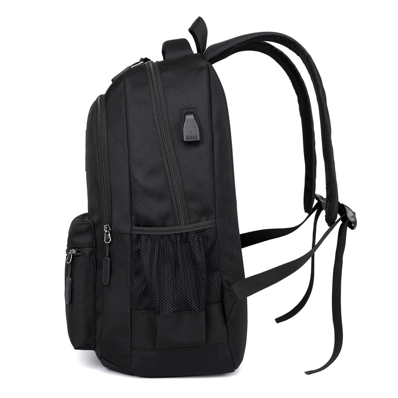 New cross-border schoolbag for girls, campus college style, student bag, large-capacity casual backpack, travel backpack for men Specification image