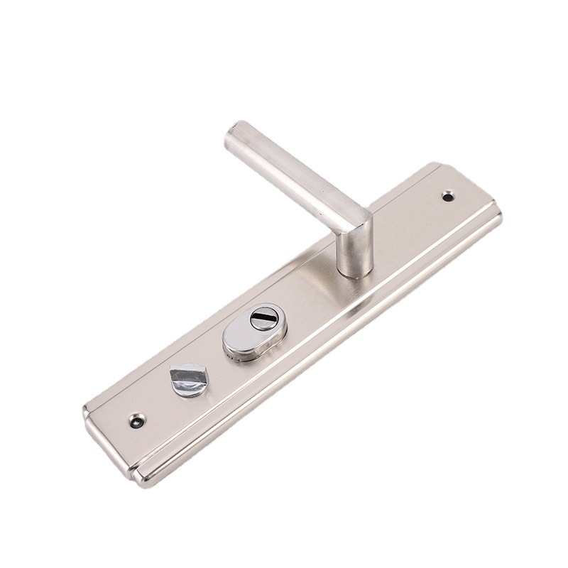 Wholesale Lock Door Universal Security Door Handle Door Lock Handle Solid Thick Handle Iron Door Handle Item Picture
