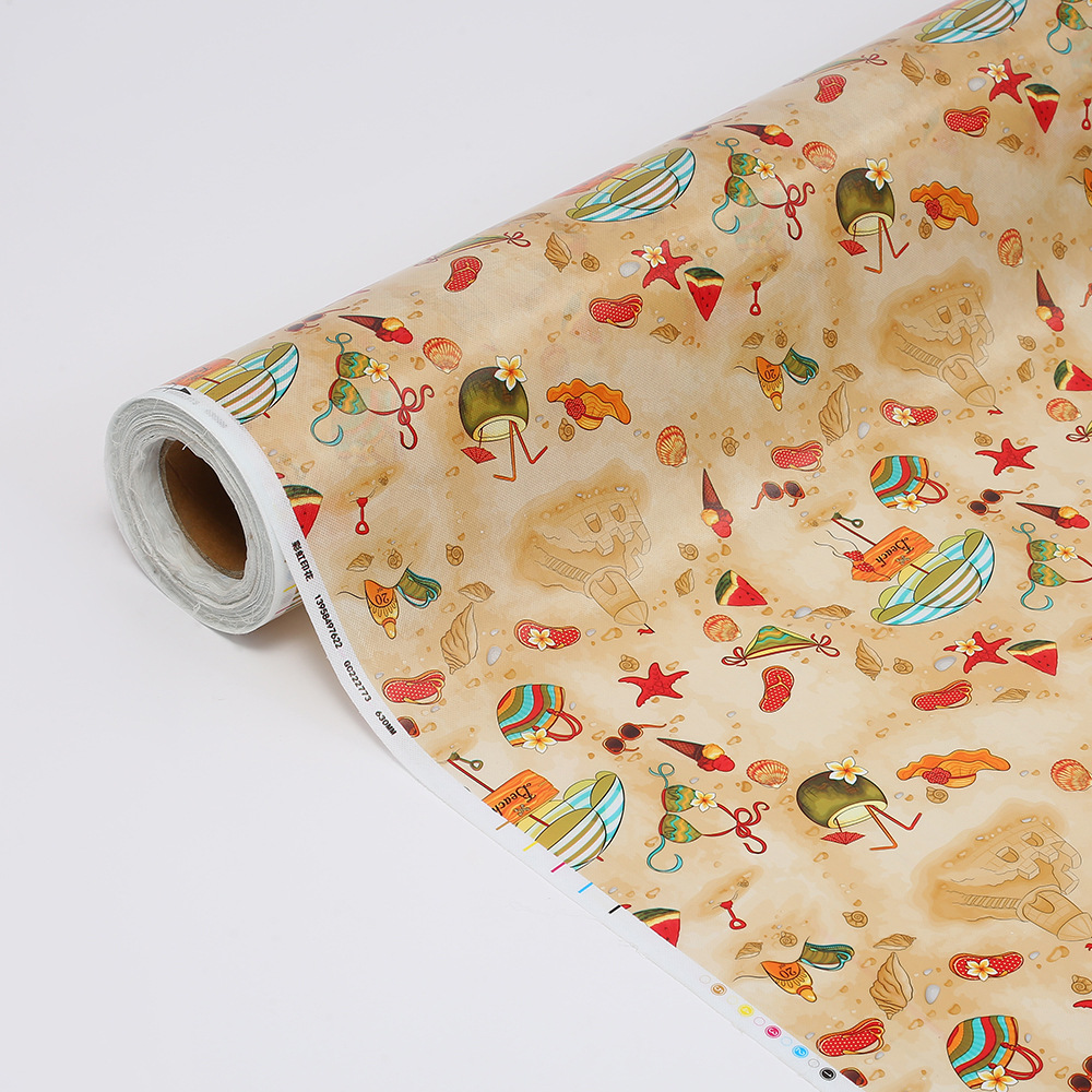 Coated Printed Non-Woven Pp Polypropylene Non-Woven Spunbonded Non-Woven Material Home Textile Fabric Wholesale
