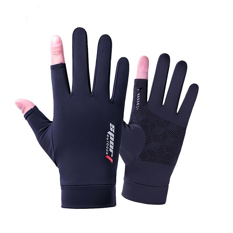 骑行手套实物图