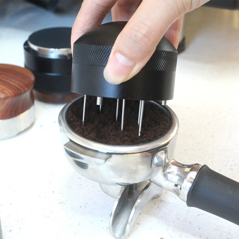 New 63mm aluminum alloy four-layer coffee mill, fixed grinding machine, large-capacity coffee bean grinding equipment Application Scenario