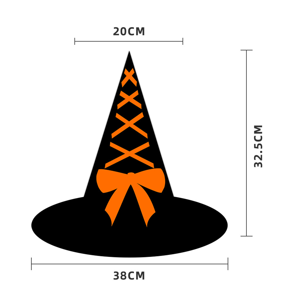 Halloween hats, wizard hats, witch hats, makeup, costumes, props, printed magician, Harry Potter witch hats Item Picture