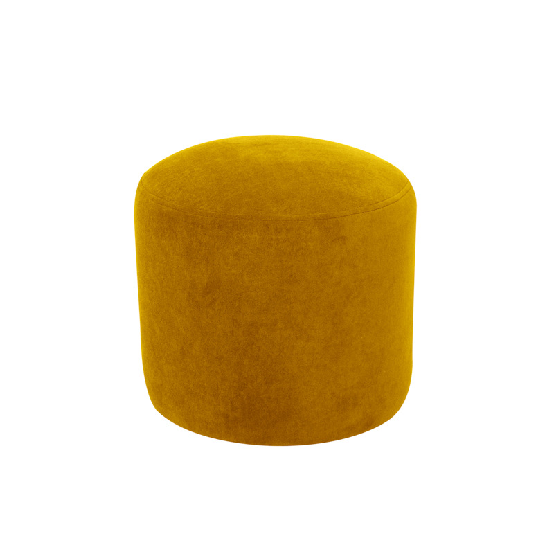 Small stools, household footstool, bedroom entrance shoe-changing stool, simple living room coffee table, round stool, velvet stool, dressing stool Item Picture