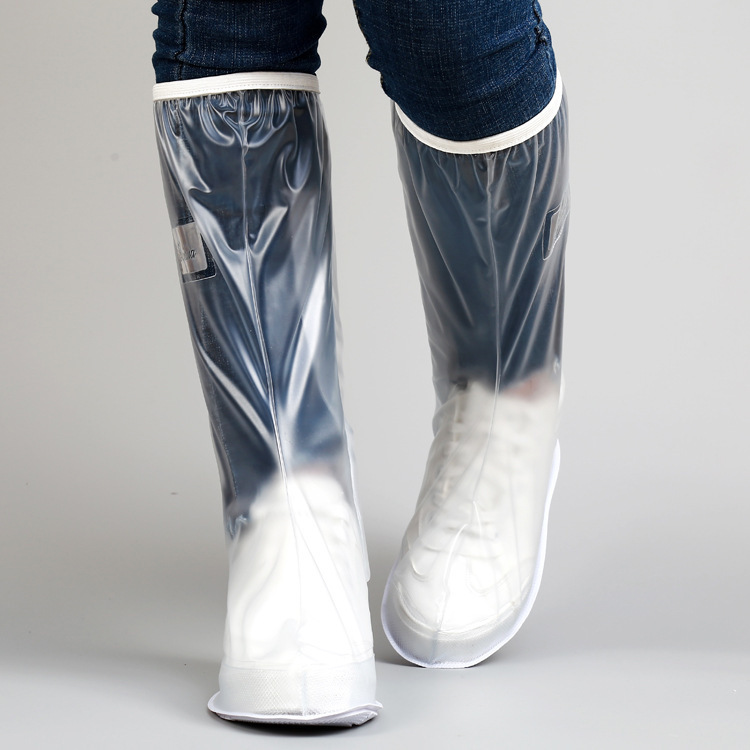 Waterproof high tube shoe covers