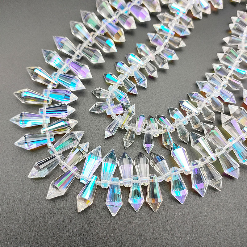 A Bunch Of Crystal Glass Jewelry Zhongnan Column Boutique Magic Antique Hairpin Pendant Handmade Materials Super Flash details Picture