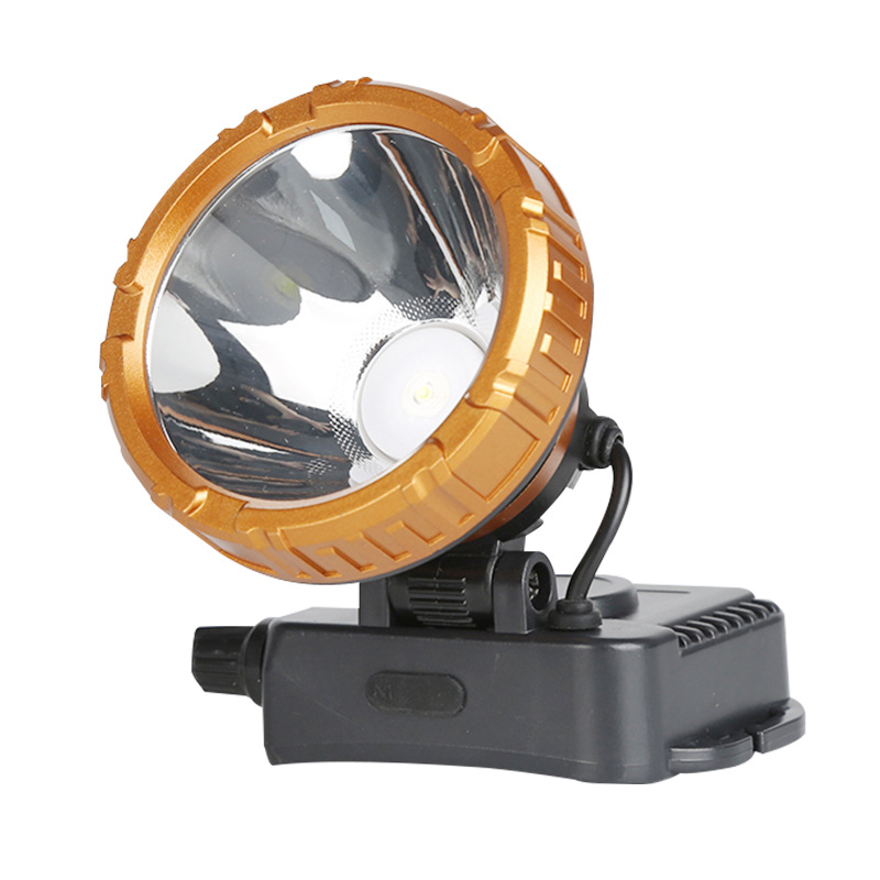 The manufacturer supplies lithium battery LED strong headlamps, outdoor head-mounted lithium battery headlamps, and waterproof fishing headlamps Item Picture