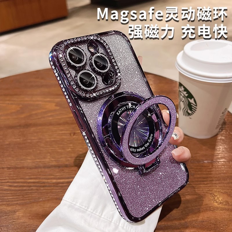 وتطبق السدادة الخفية التي تمتص المذاق المومعي حسسا متقدما للحفر المائي من طراز IPone14PRO في غلاف آلة Apple 16Proماكس