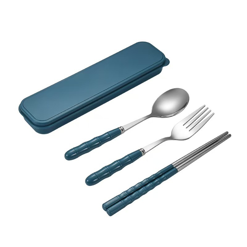刀叉/勺子套装/餐具/竹木日用品/小麦桔杆餐具白底实物图