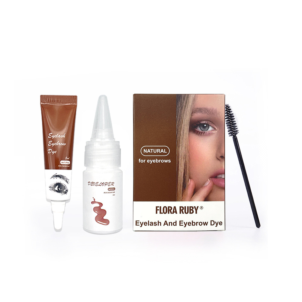 Flora Ruby Hot Brow Dye Support Oem Customization