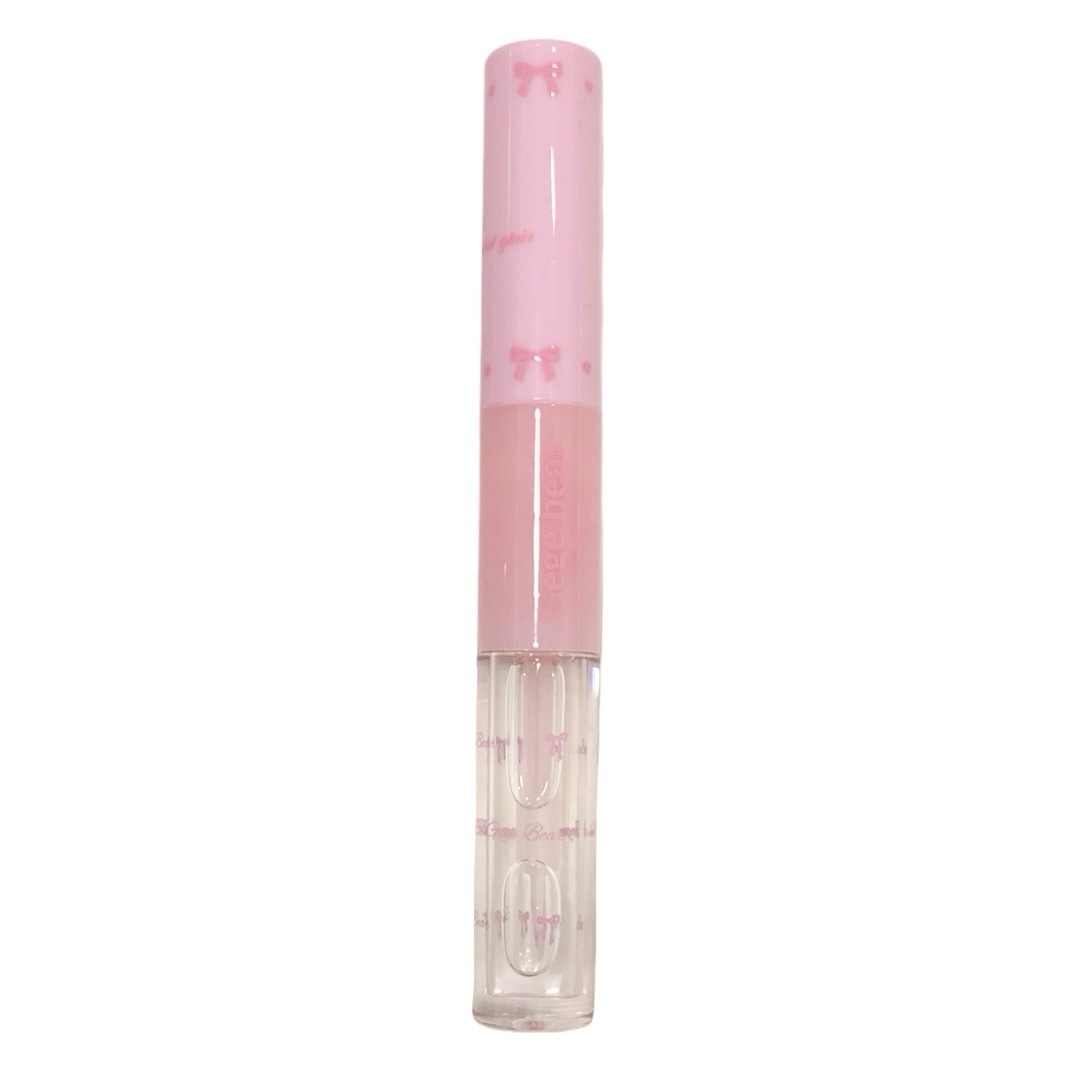 Gege bear lightweight, color-holding double-headed raincoat, lip gloss, mirror matte, waterproof, not easy to stick to cups, female student lipstick Item Picture