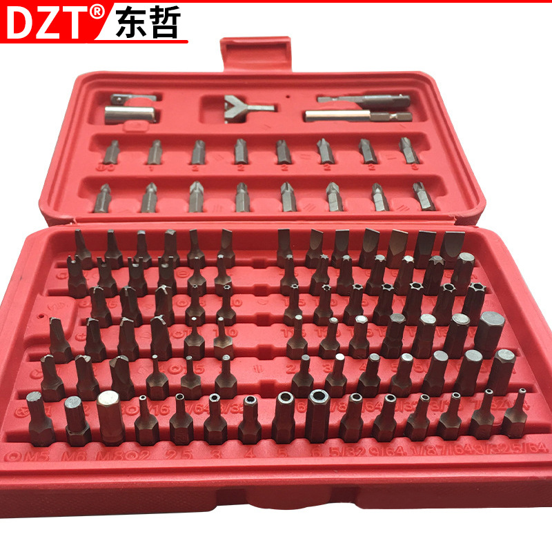 Electric screwdriver bit combination set, extended bit head, bit tip, connecting rod, screw bit set, hardware tool set Specification image